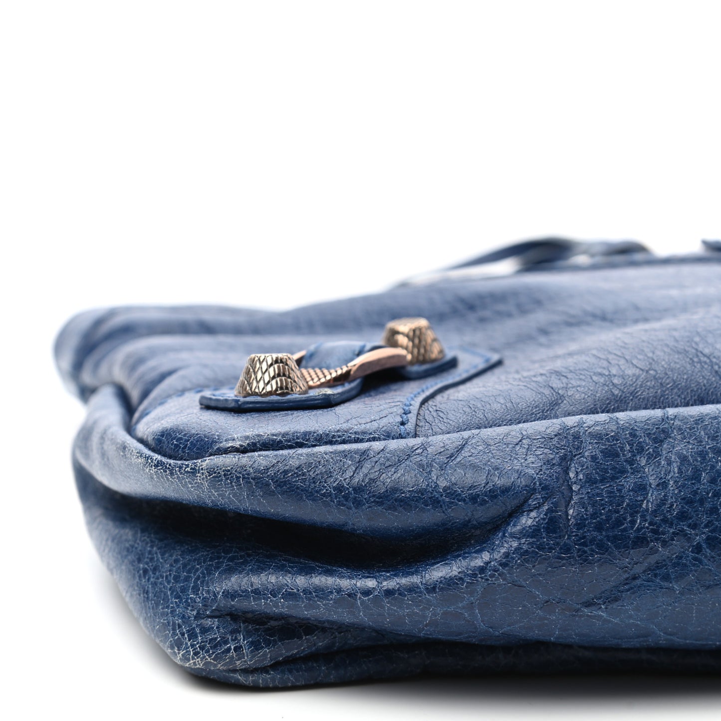 Agneau Giant 12 Rose Gold Hardware Premier Clutch Bleuette