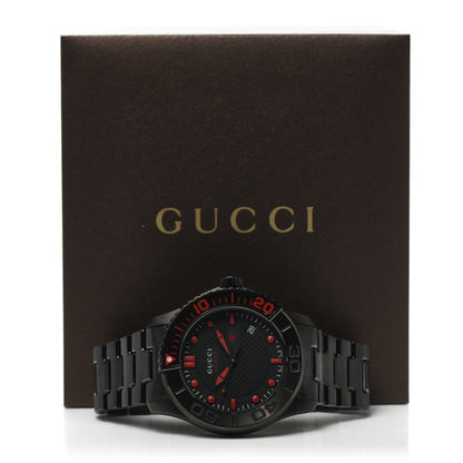 Gucci PVD Stainless Steel 44mm G-Timeless Sport Quartz Watch Black 6 of 6