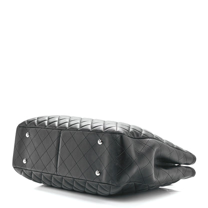 Chanel Calfskin Quilted Timeless Tote Black 10 of 12