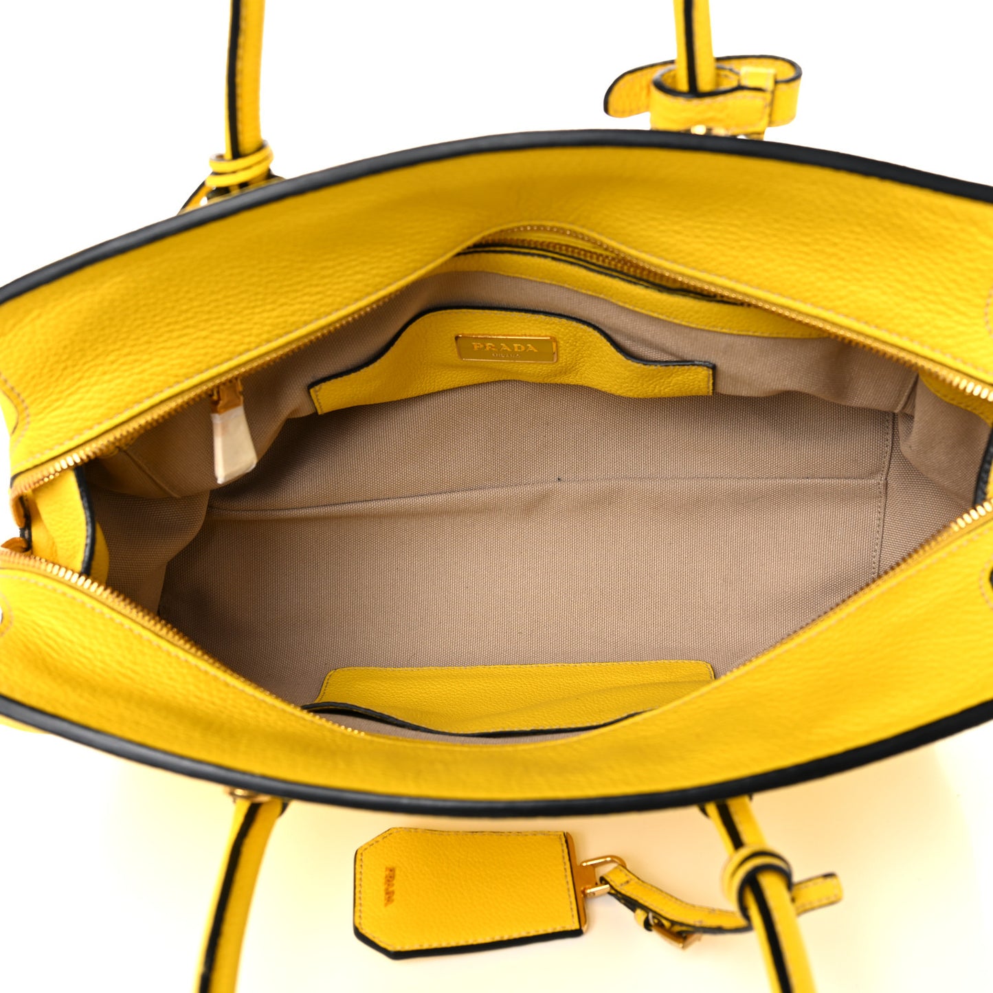 Vitello Grain Tote Girasole