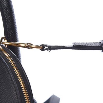 Balenciaga Signature Grained Calfskin Logo S Ville Top Handle Bag Black 11 of 11