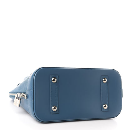 Louis Vuitton Epi Alma PM Cyan 4 of 9