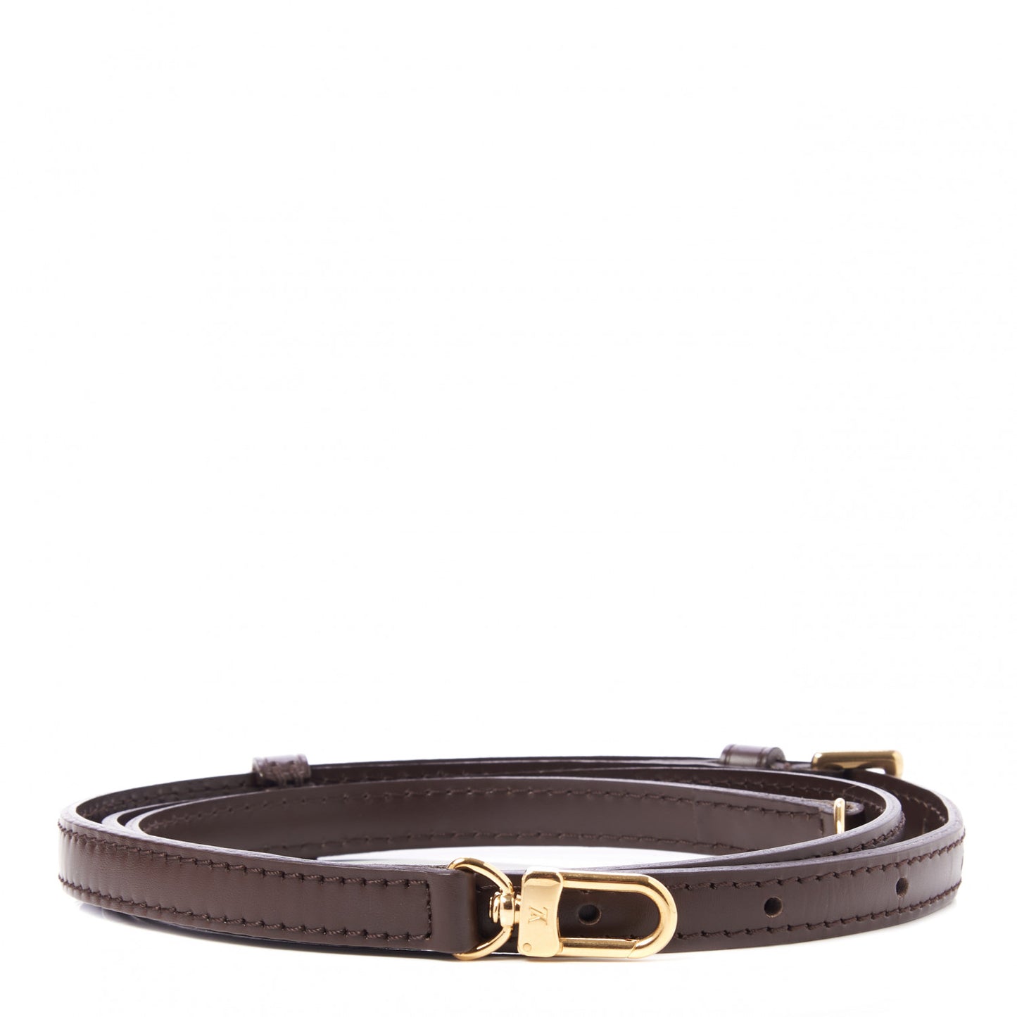 Calfskin 12mm Adjustable Shoulder Strap Brown