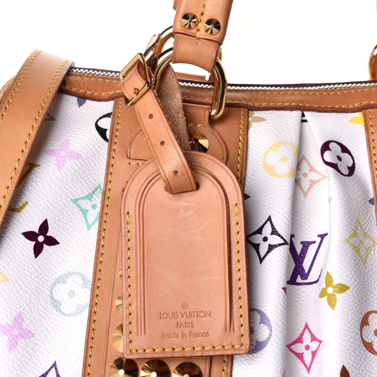 Monogram Multicolor Courtney MM White