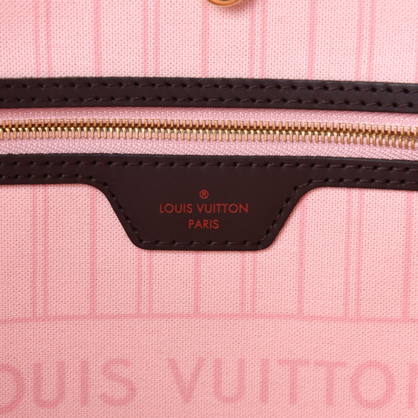 Damier Ebene Neo Neverfull MM Rose Ballerine