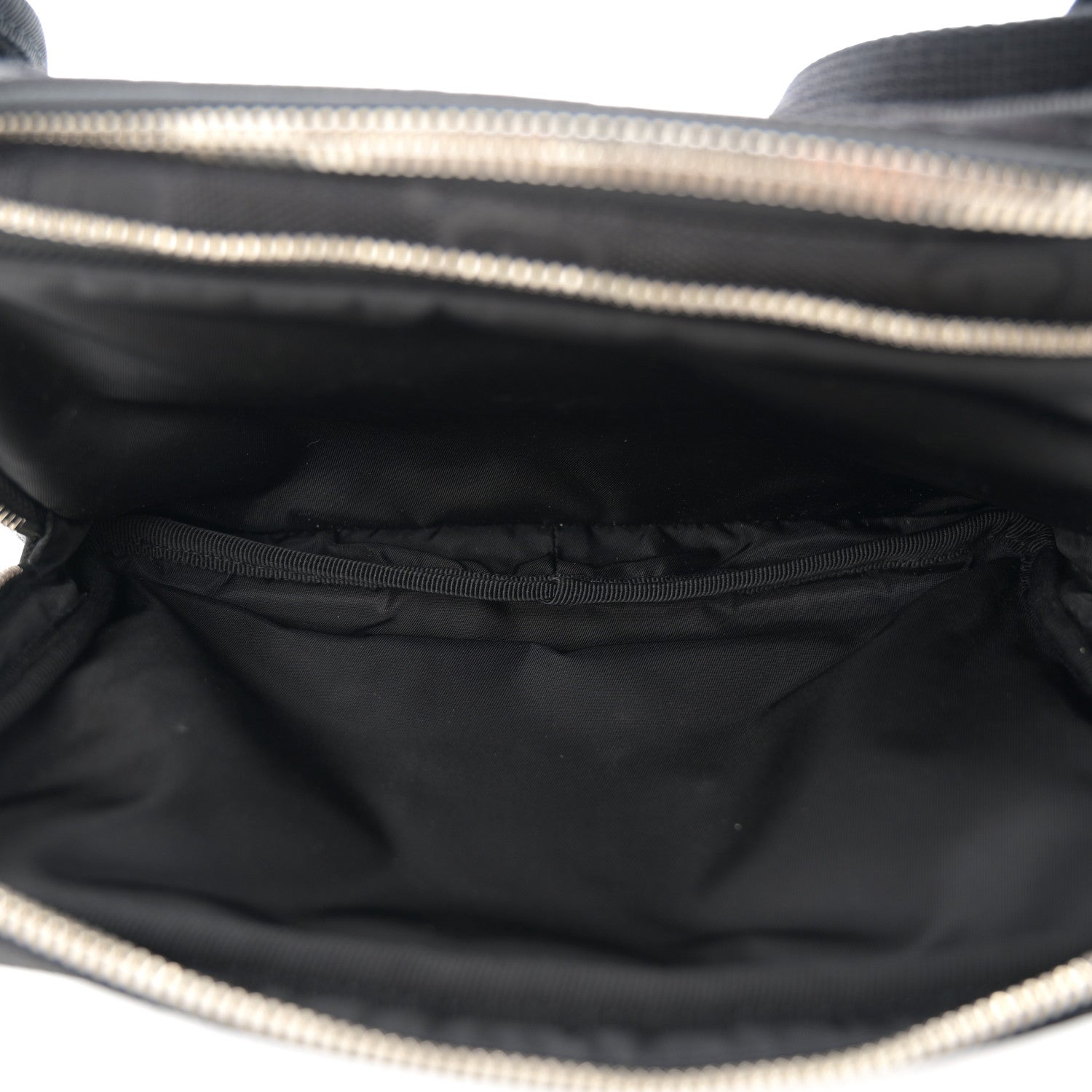 Gucci Econyl Nylon Monogram Off The Grid Large Belt Bag Black 5 of 11