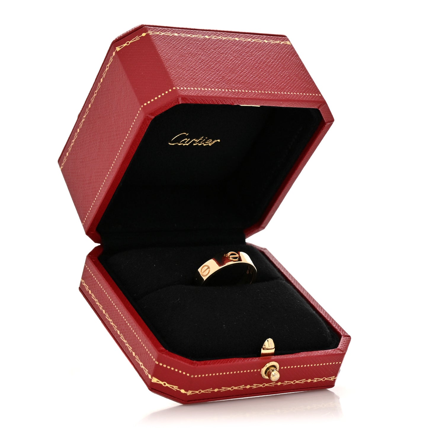 18K Yellow Gold 5.5mm LOVE Ring 59 8.75