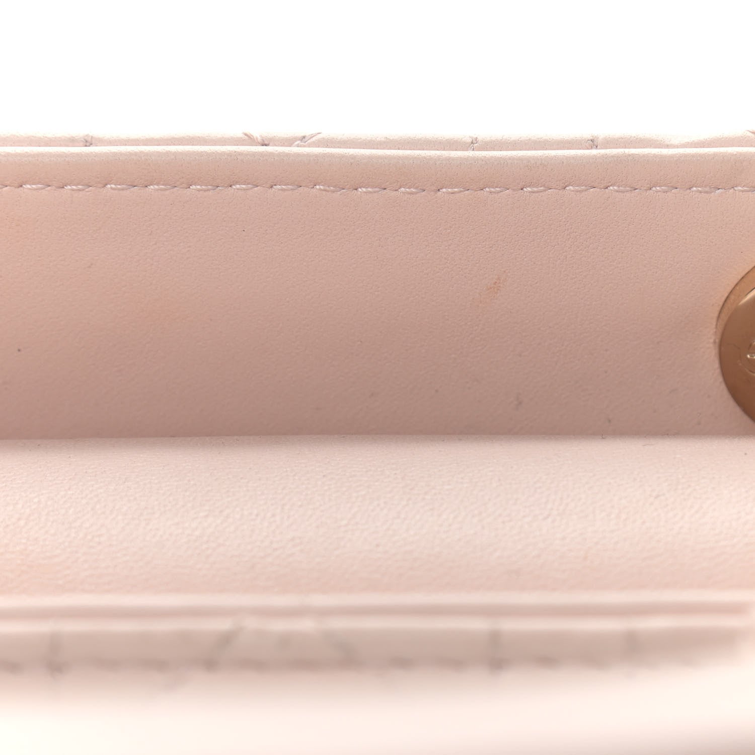 Christian Dior Lambskin Cannage Small Lady Dior Pink 11 of 15
