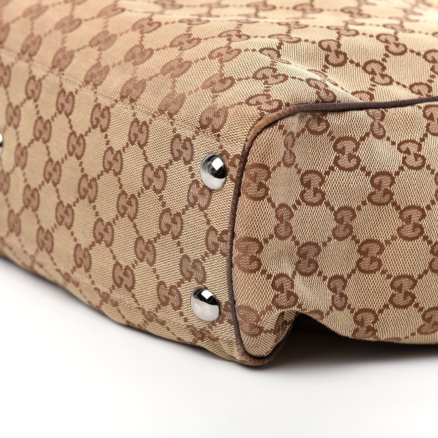 Gucci Monogram Large Tote Dark Brown 7 of 12