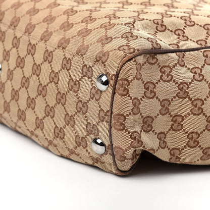 Gucci Monogram Large Tote Dark Brown 7 of 12
