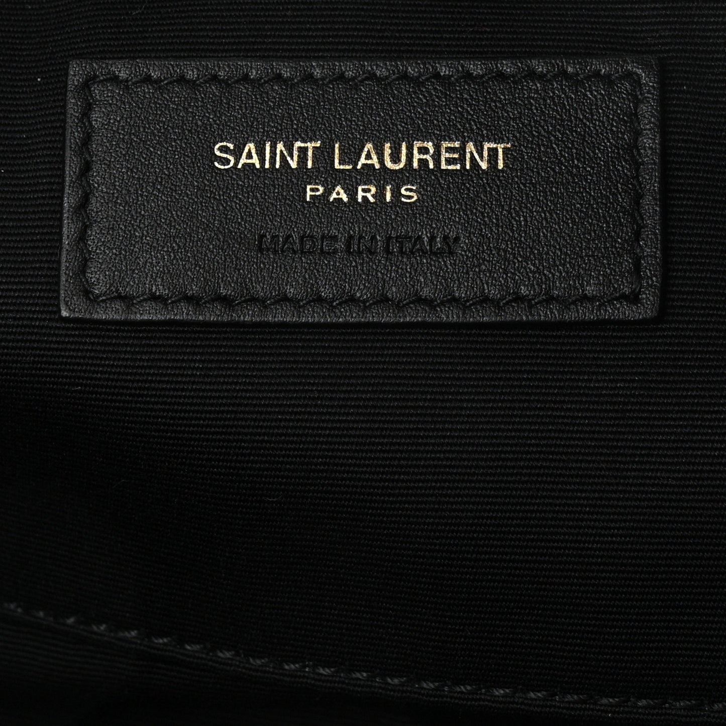 Grain De Poudre Monogram Belt Bag Black