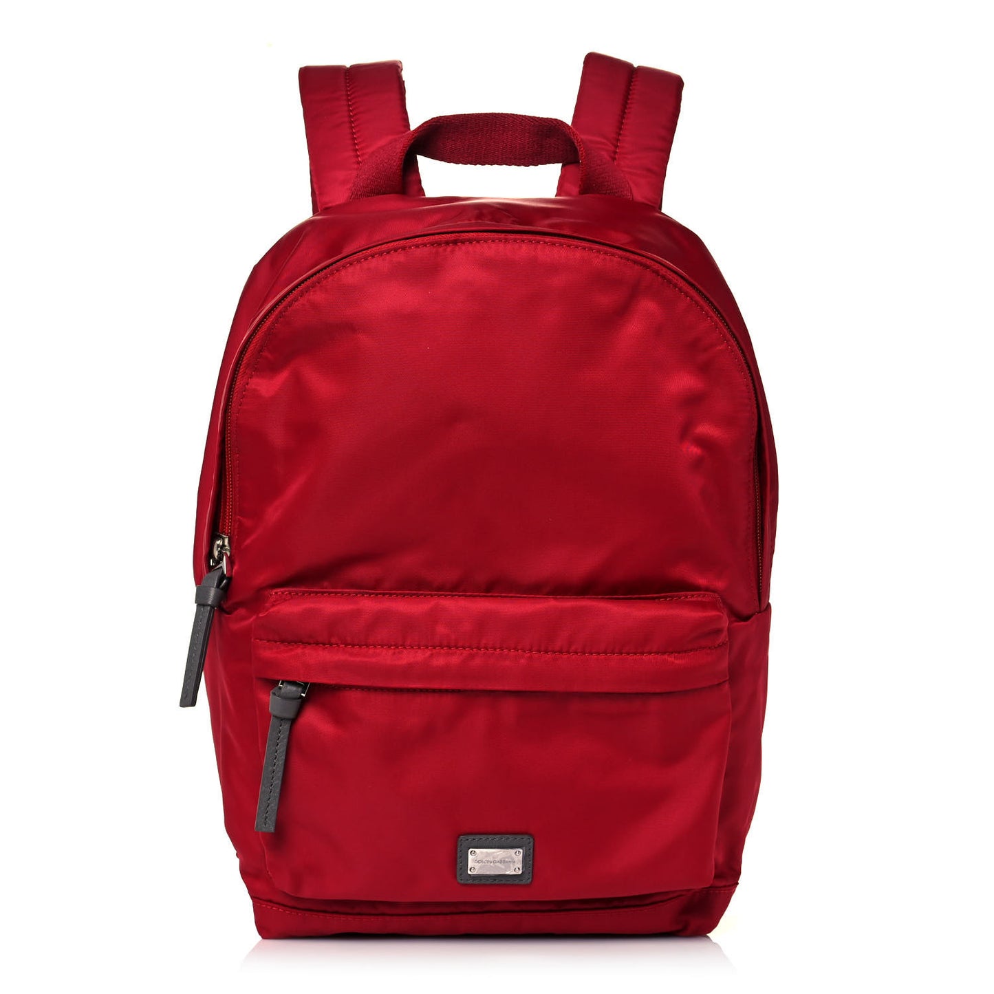 Nylon Backpack Red