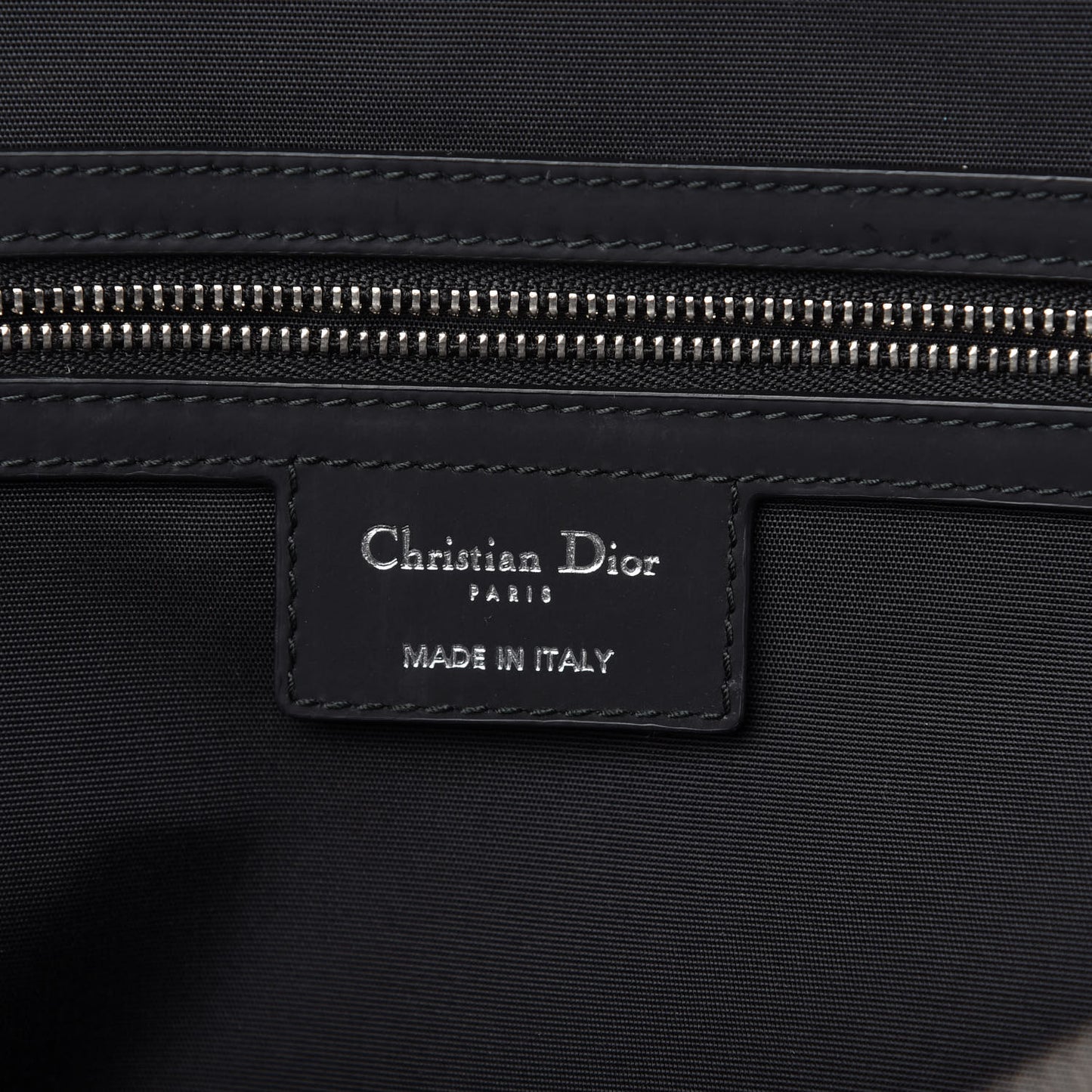 Glazed Calfskin Cannage Large Dior Soft Shopping Tote Black