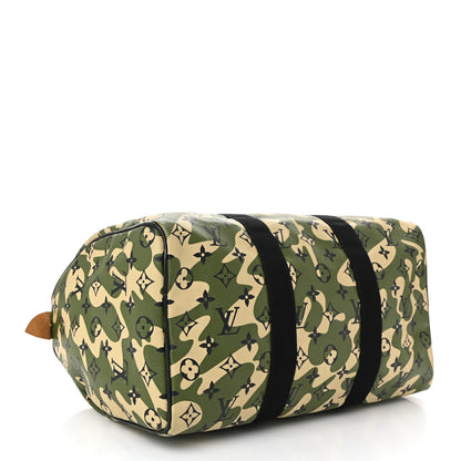Louis Vuitton Monogram Camouflage Speedy 35 4 of 11