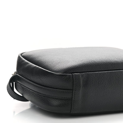 Balenciaga Calfskin Logo M Everyday Camera Bag Black 9 of 10