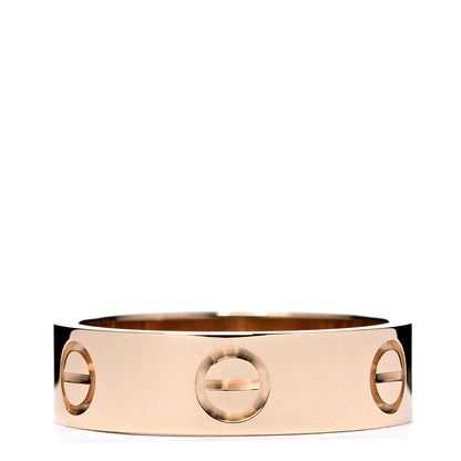 Cartier 18K Yellow Gold 5.5mm LOVE Ring 54 6.75 1 of 5