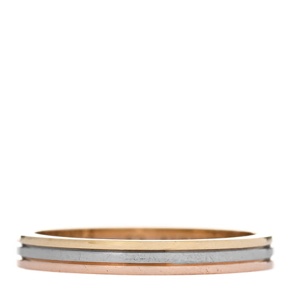 Cartier 18K Pink White Yellow Gold 2.5mm Vendome Louis Cartier Wedding Band Ring 53 6.5 1 of 4