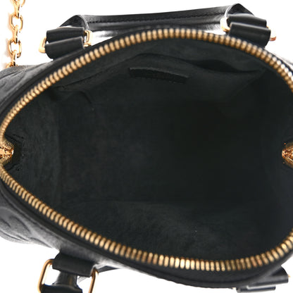 Louis Vuitton Empreinte Monogram Giant Speedy Bandouliere 20 Black 4 of 8