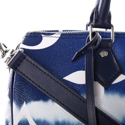 Louis Vuitton Monogram Escale Speedy Bandouliere 30 Blue 13 of 15