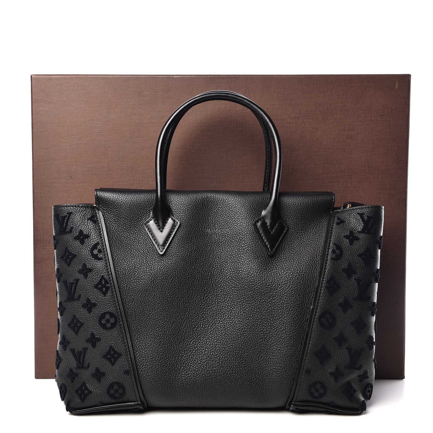 Veau Cachemire Tote W PM Black