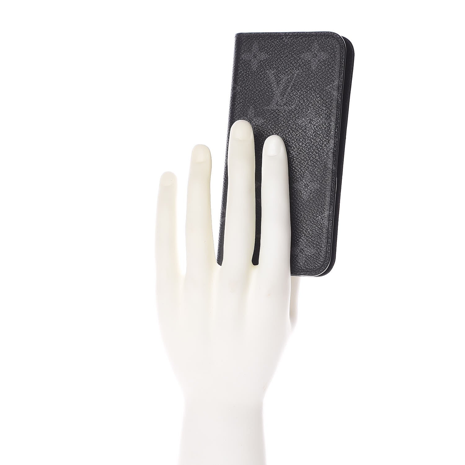 Louis Vuitton Monogram Eclipse iPhone X Folio Case 2 of 7
