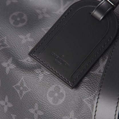 Louis Vuitton Monogram Eclipse Keepall Bandouliere 55 9 of 9