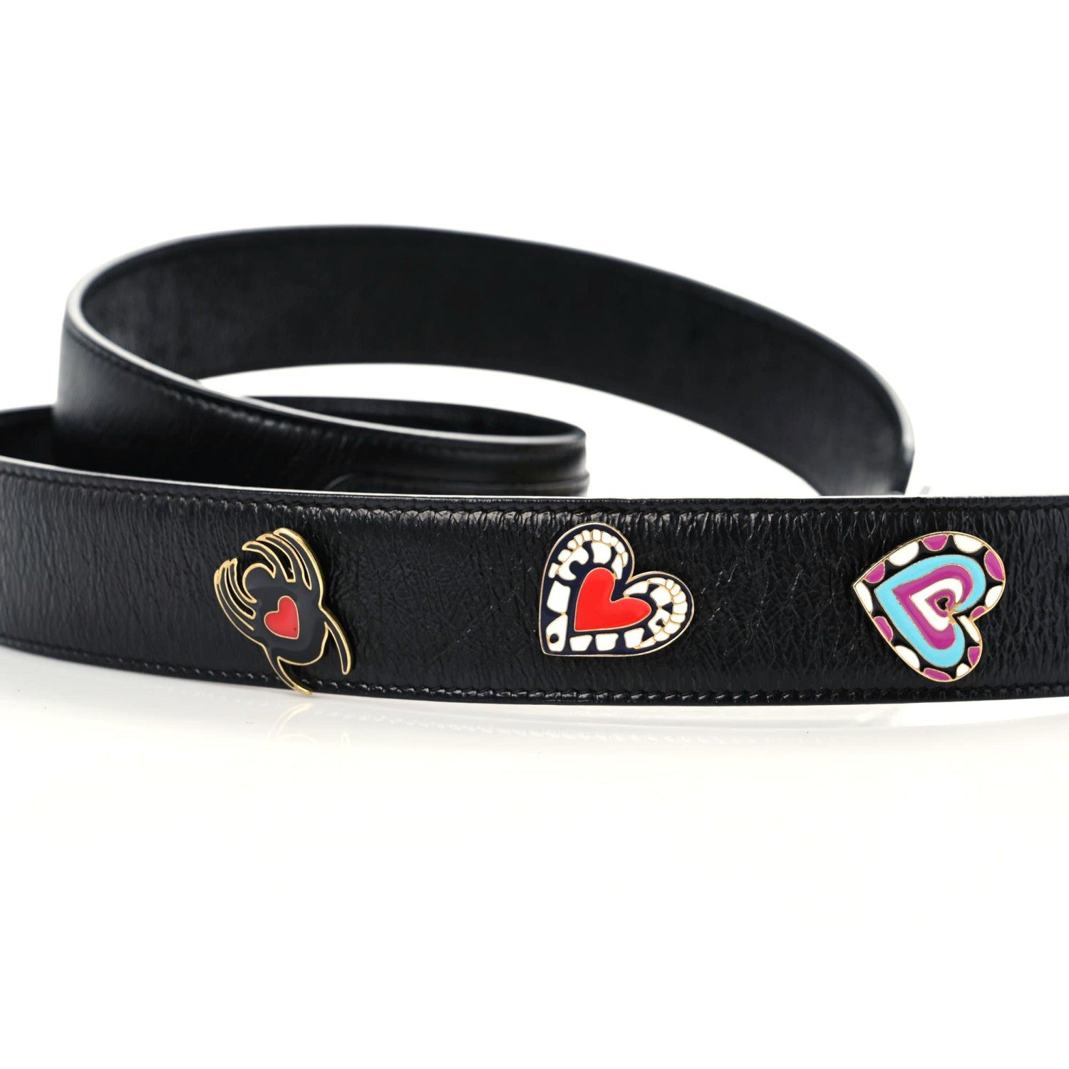 Christian Dior Crinkled Patent Cannage Small Lucky Badges My Lady Dior Black 11 of 15