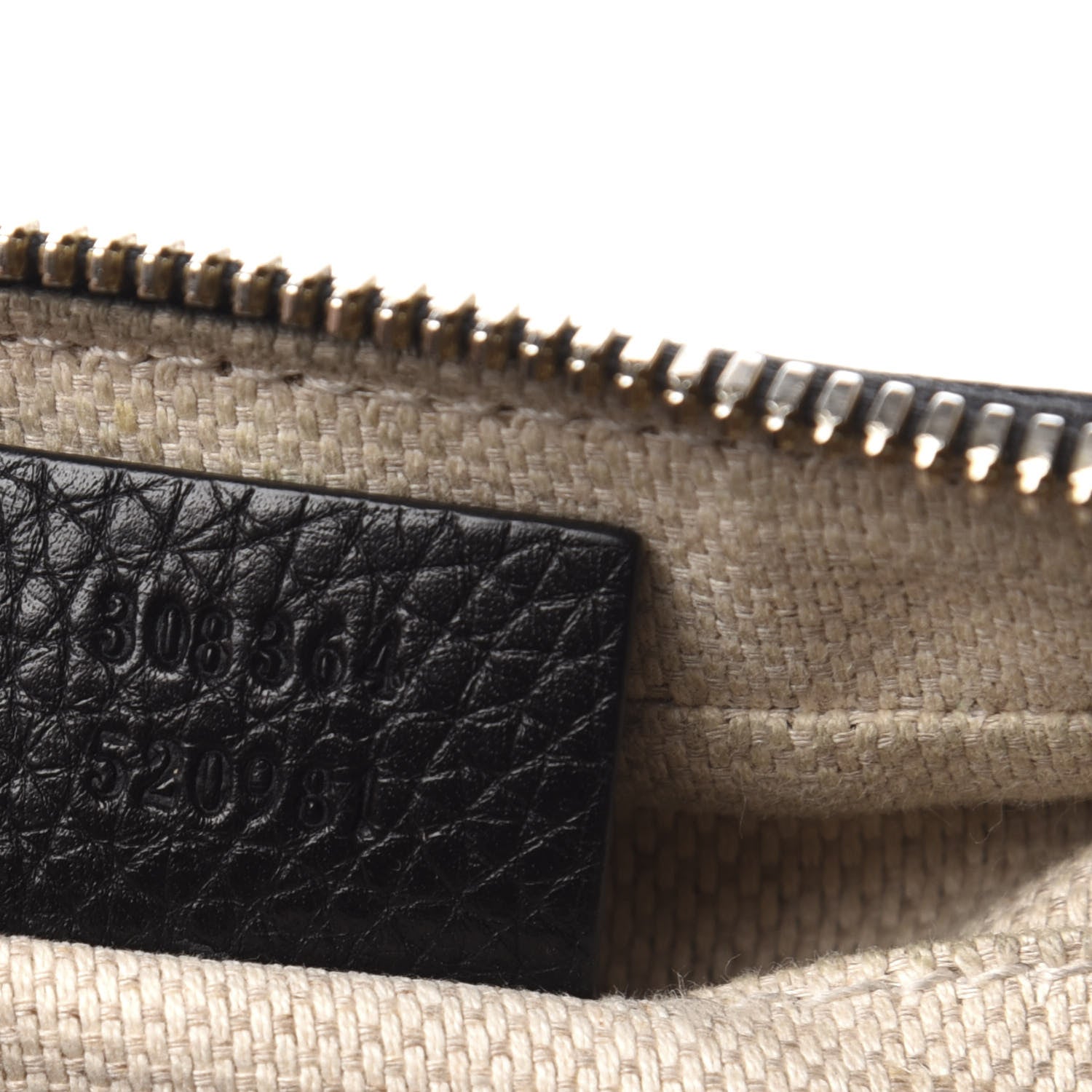 Gucci Pebbled Calfskin Small Soho Disco Bag Black 9 of 10