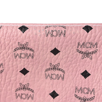 MCM Visetos Medium Liz Reversible Shopper Tote Soft Pink 21 of 21
