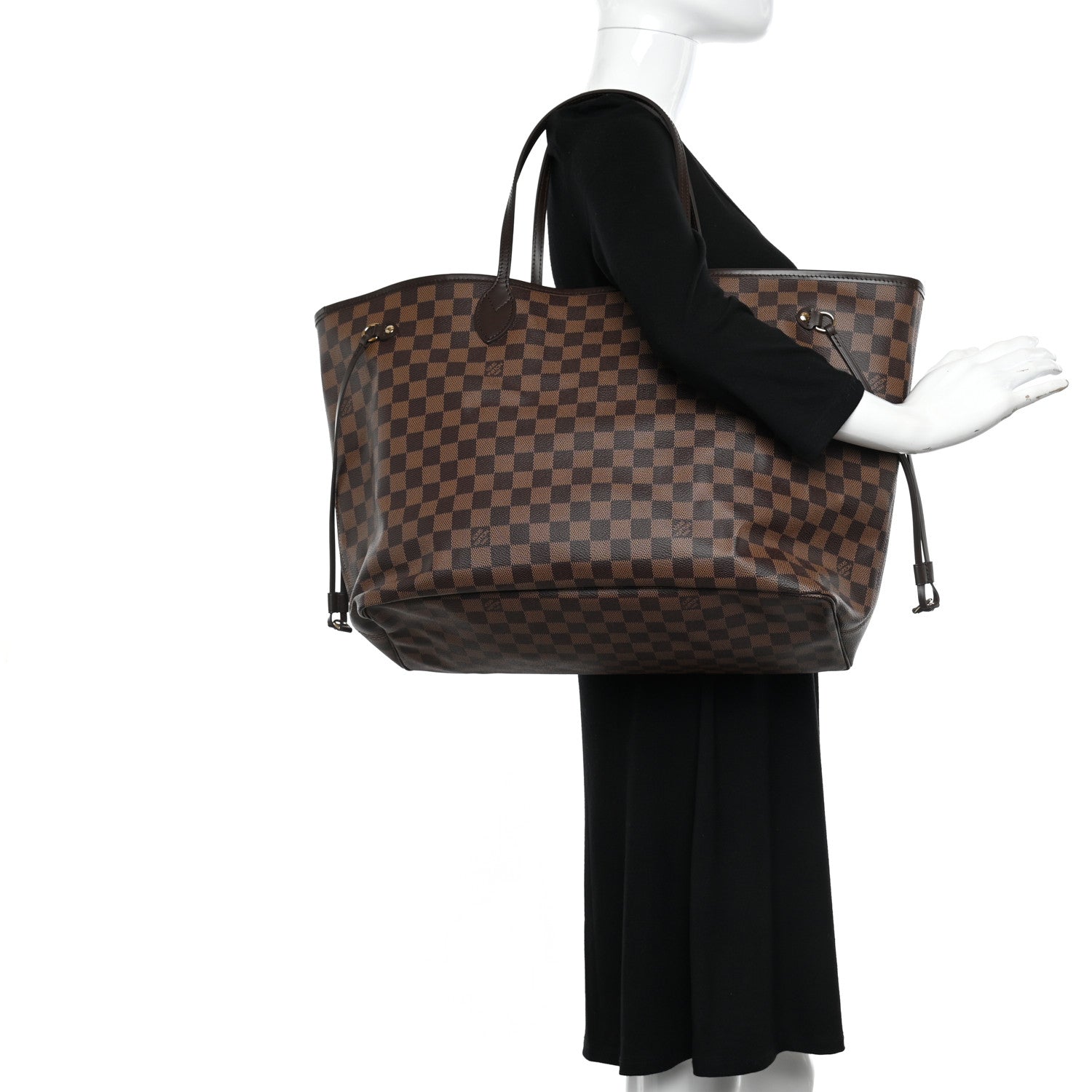Louis Vuitton Damier Ebene Neo Neverfull GM 2 of 11