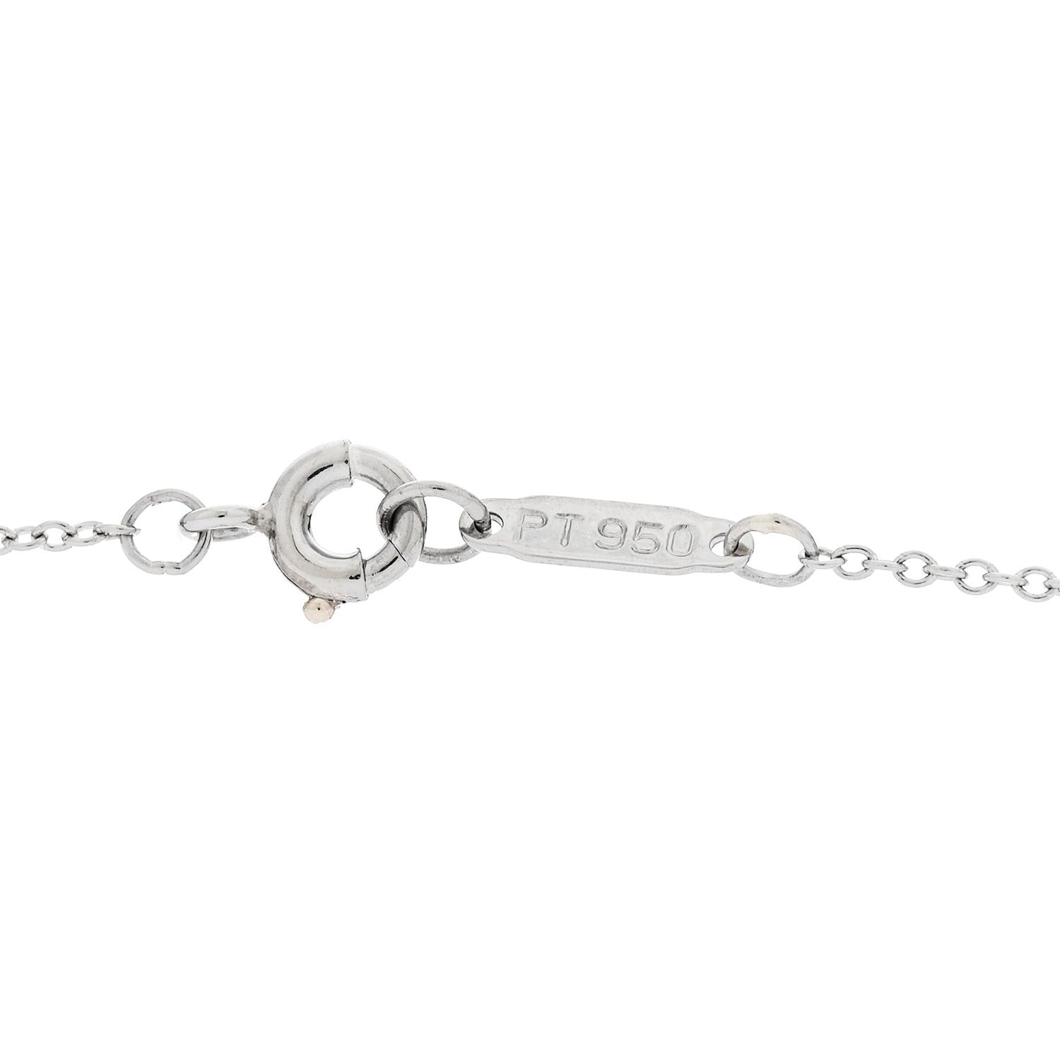 Tiffany Platinum Diamond Etoile Cross Pendant Necklace 5 of 6