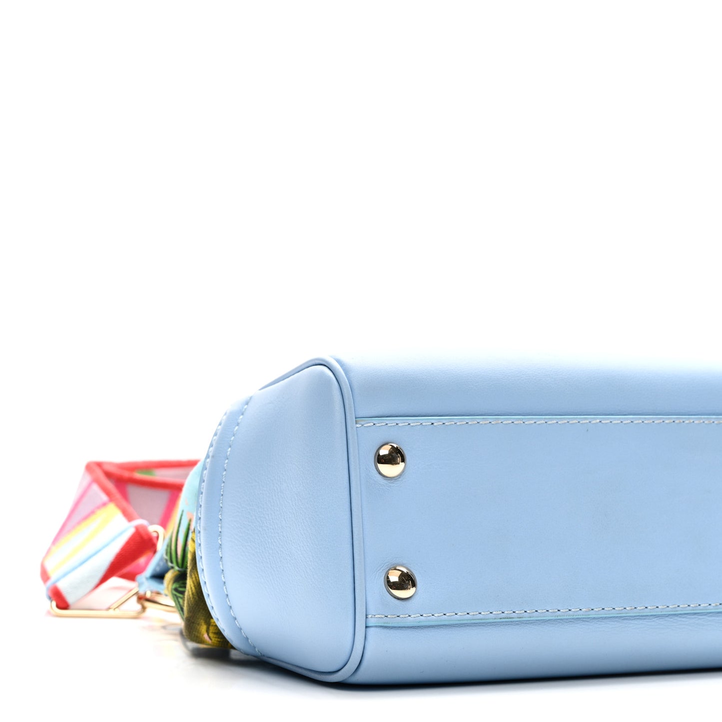 Calfskin Canvas Medium Palazzo Empire Bag Desert Palm