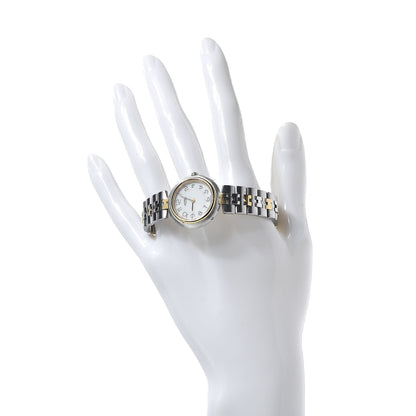 Hermes Stainless Steel 25mm Profile Quartz Watch Gold 2 of 7