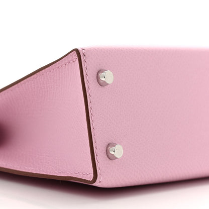 Hermes Epsom Mini Kelly Sellier 20 Mauve Sylvestre 6 of 9