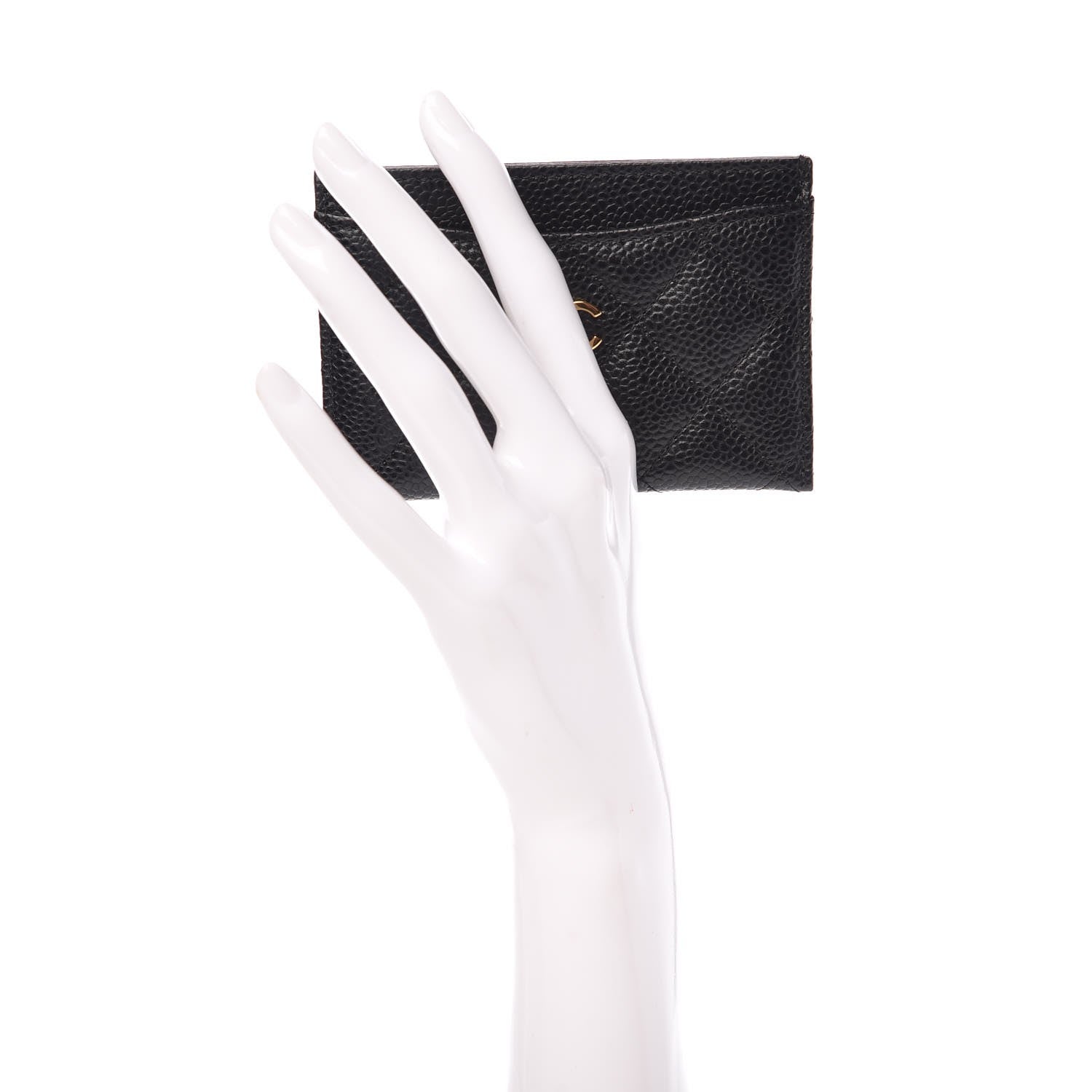 Chanel Caviar Quilted Card Holder Black 2 of 9