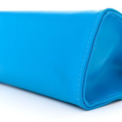 Telfar Vegan Leather Small Shopping Bag Cyan 9 of 10
