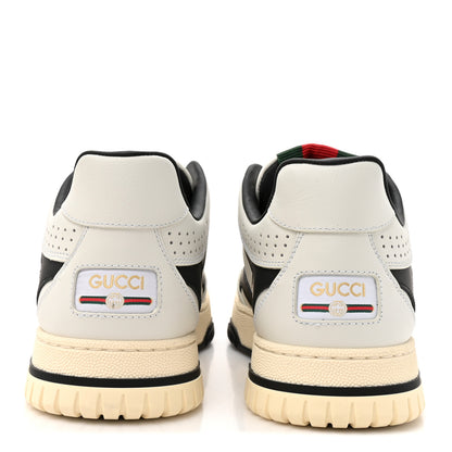 Gucci Calfskin Womens Re-Web Sneakers 38 Black White 5 of 11