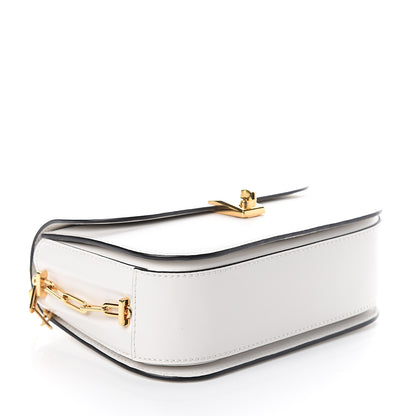 Valentino Garavani Vitello Chain Flap Bag White 3 of 8