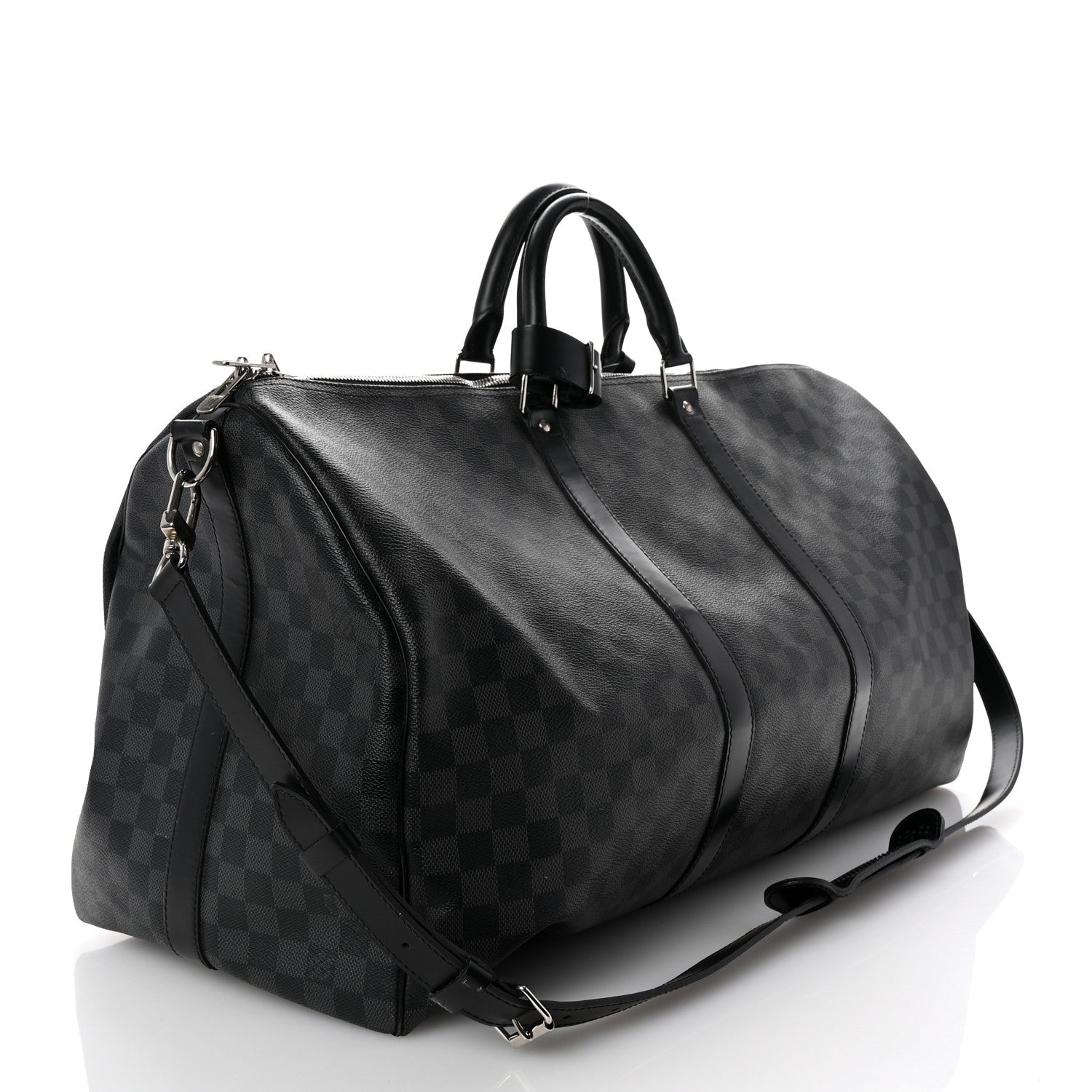 Louis Vuitton Damier Graphite Keepall Bandouliere 55 2 of 9