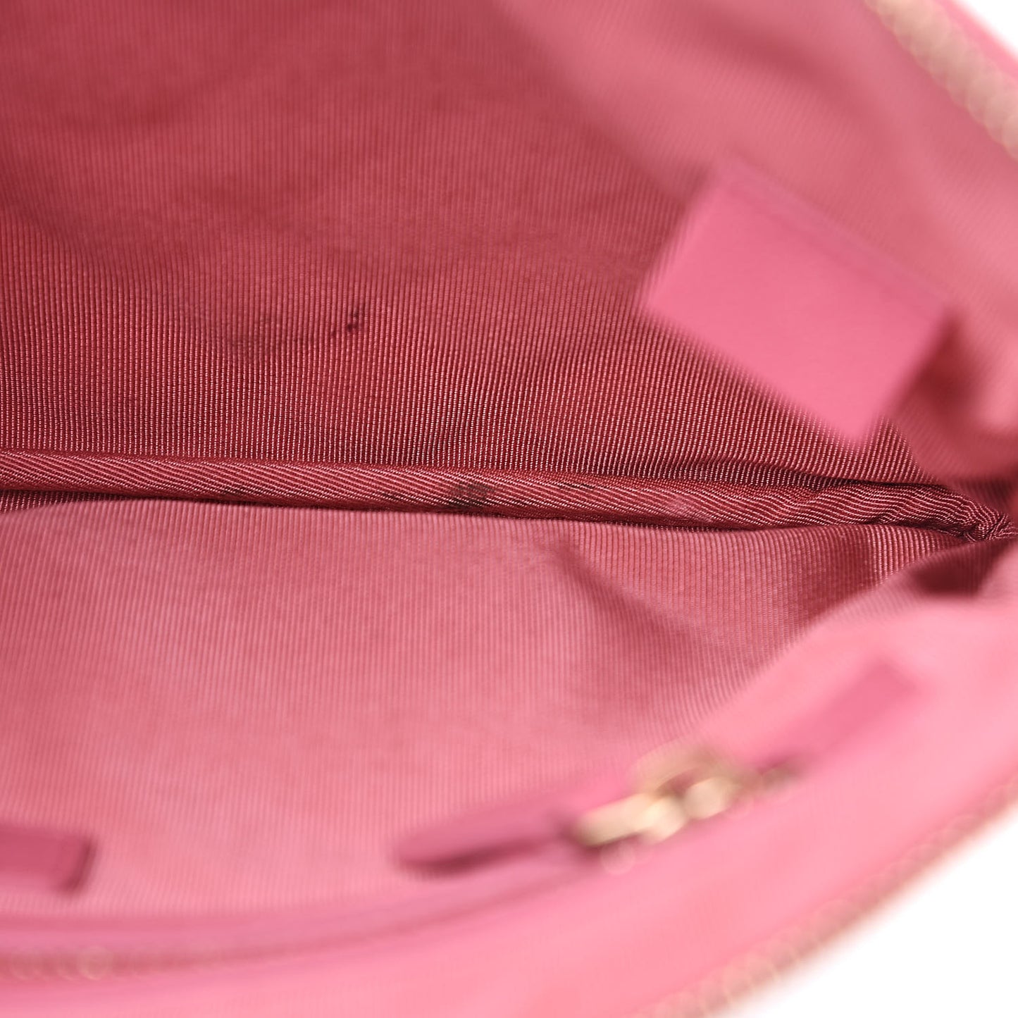 Sheepskin Quilted Medium Vintage Mademoiselle Cosmetic Case
