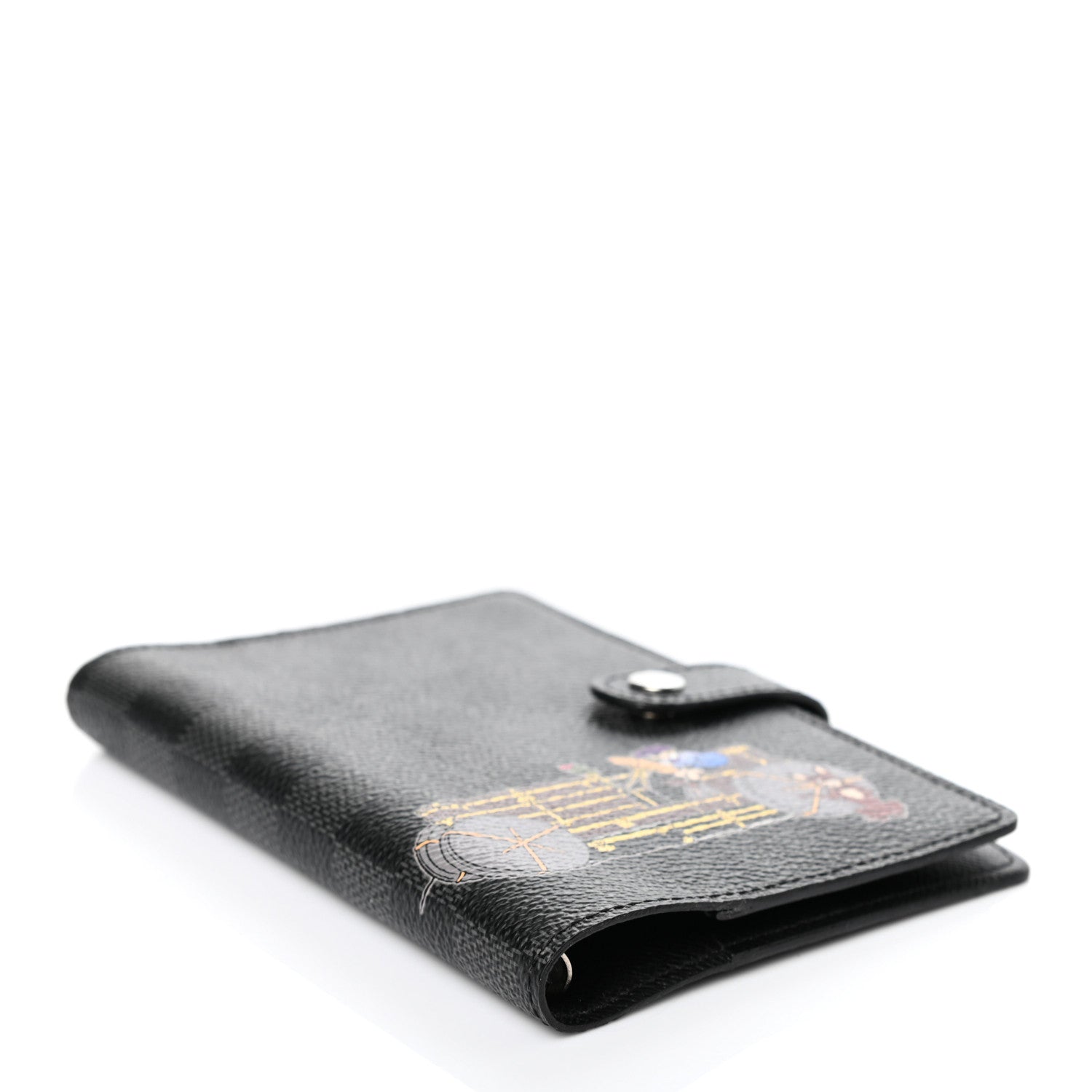 Louis Vuitton Damier Graphite Illustre Small Ring Agenda Cover 4 of 7