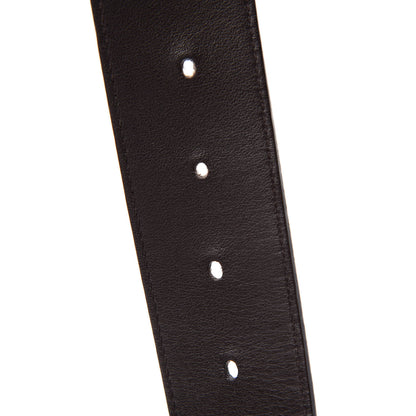 Gucci Moon Calfskin Nickel Double G 40mm Belt 100 40 Dark Cocoa 5 of 5