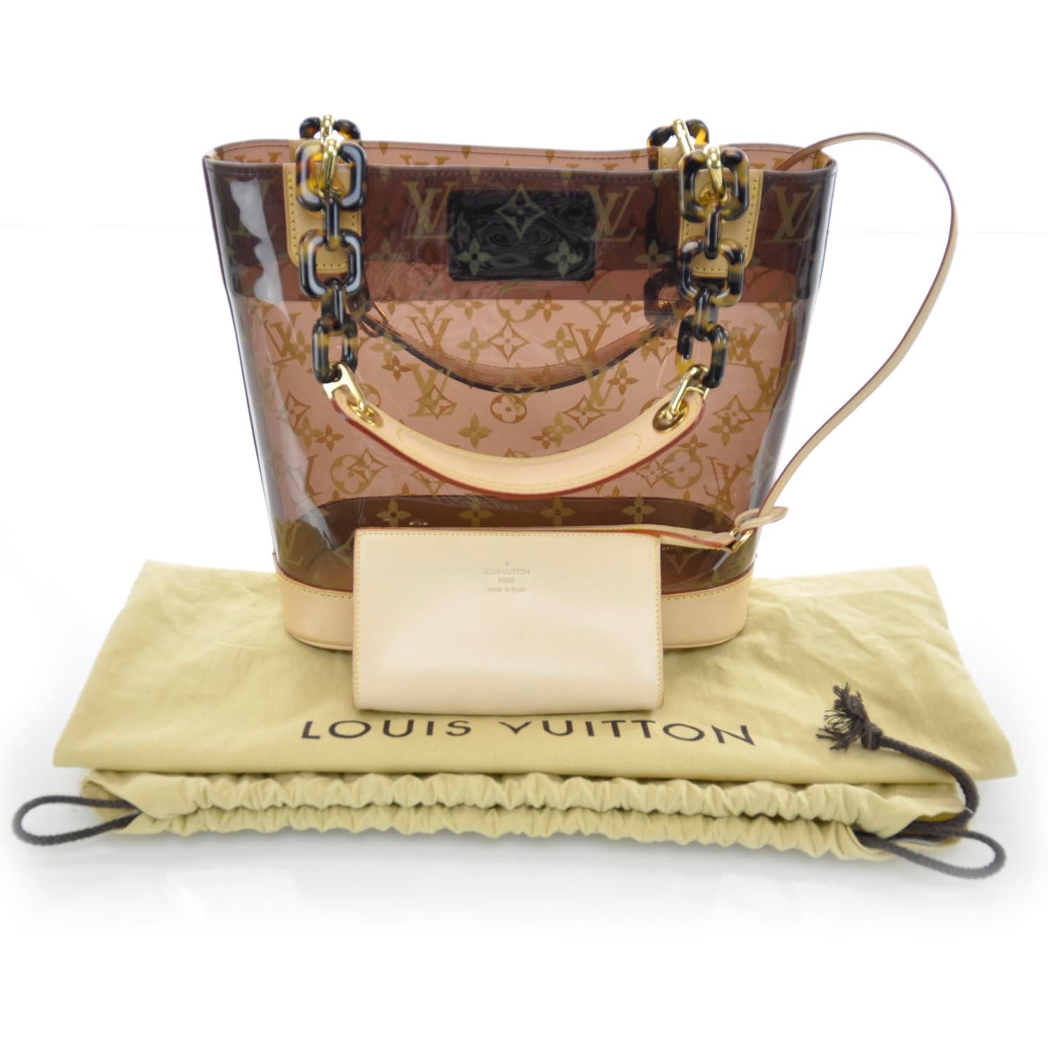 Louis Vuitton Vinyl Cabas Ambre PM 3 of 10