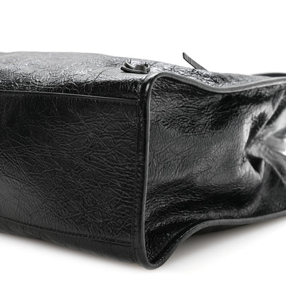 Balenciaga Agneau Arena Classic Hardware Medium Le City Tote Black 10 of 10