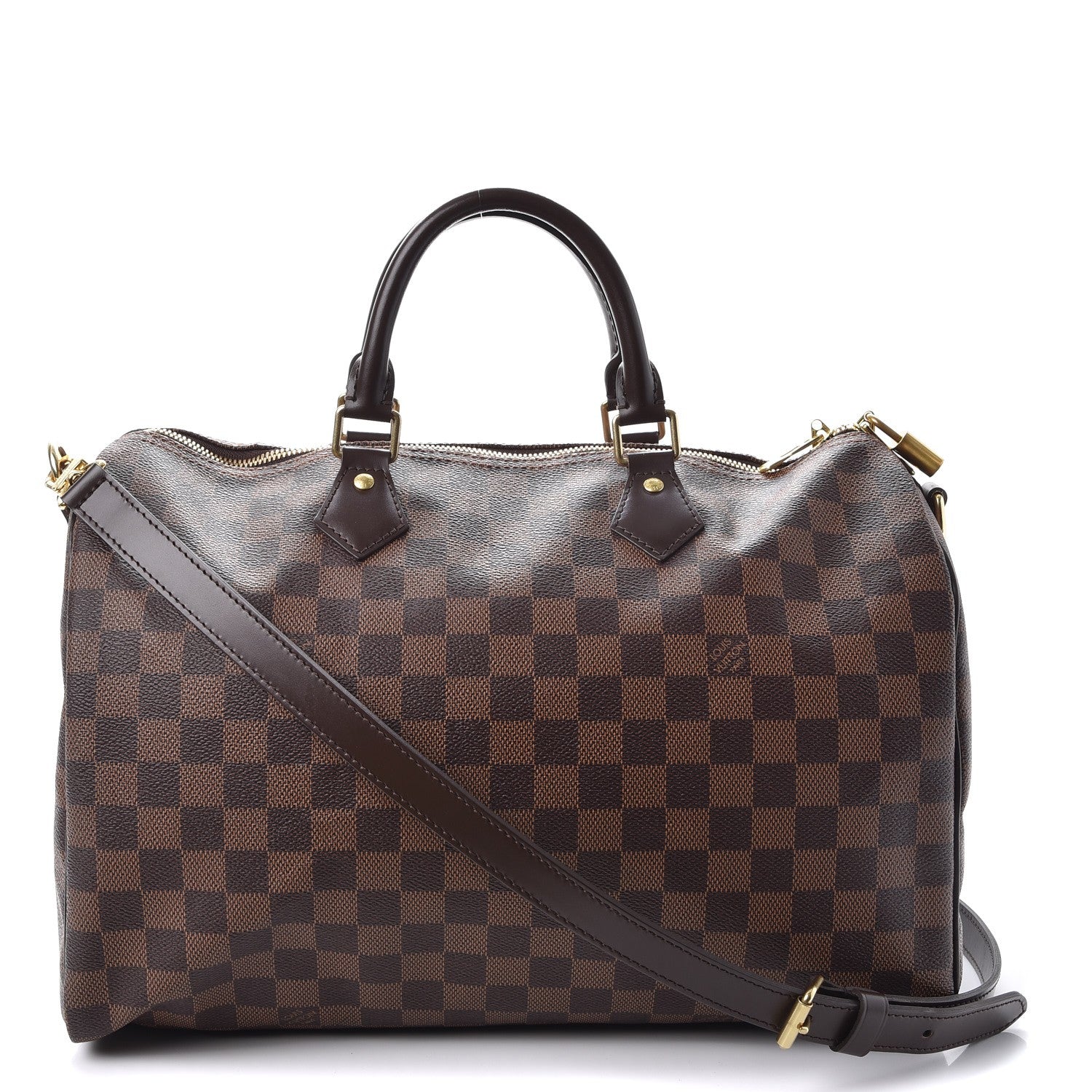 Louis Vuitton Damier Ebene Speedy Bandouliere 35 1 of 11