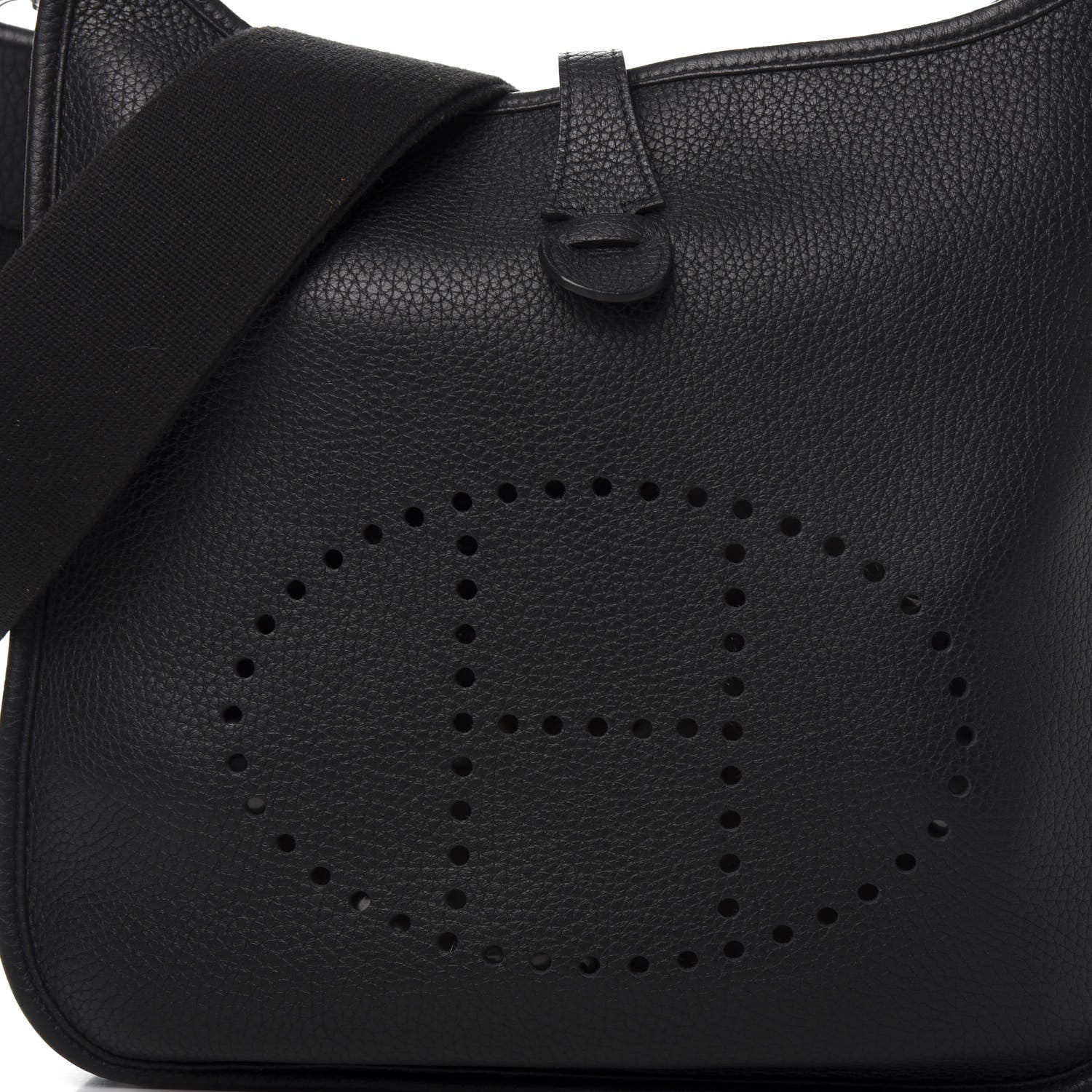 Hermes Taurillon Clemence Evelyne III PM Black 10 of 10
