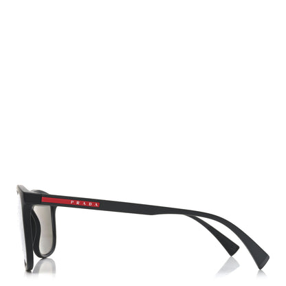 Prada Rubber Linea Rossa Sunglasses SPS 01T Black 3 of 7