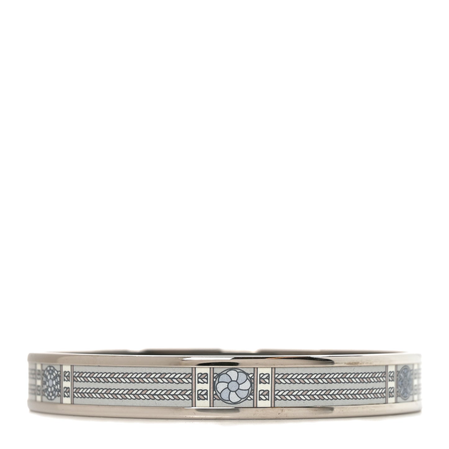 Enamel Printed Narrow Rubans de Cheval Bracelet 70