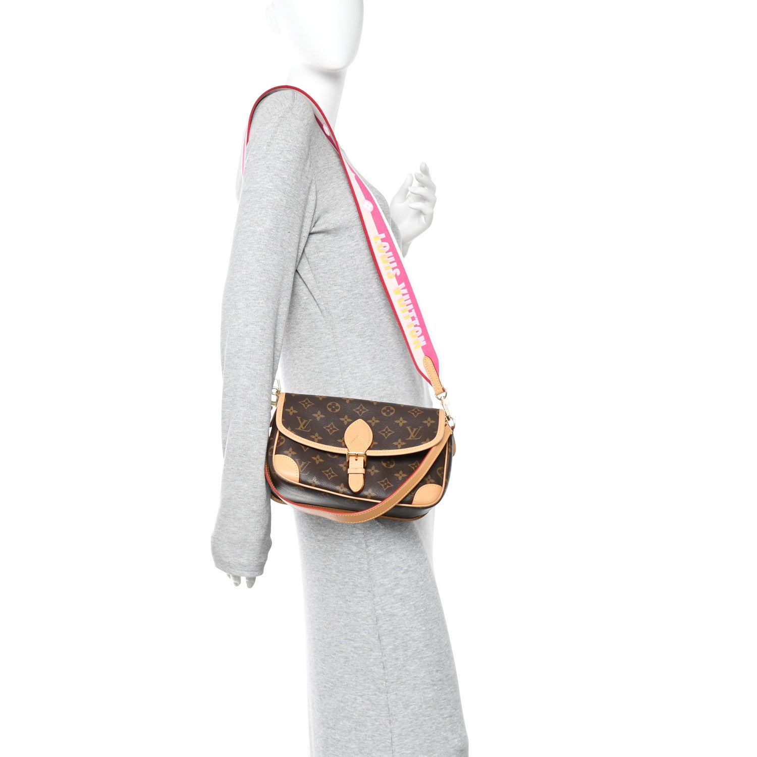 Louis Vuitton Monogram Diane Fuchsia 2 of 9