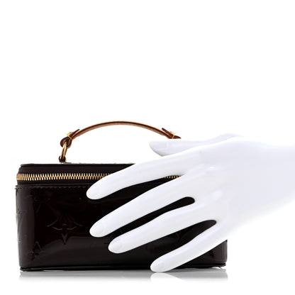Louis Vuitton Vernis Vanity Jewel Case Amarante 2 of 10